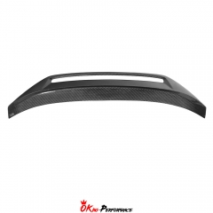 Adro Style Dry Carbon Fiber Rear Trunk Spoiler Wing For BMW G87 M2 2023-2027