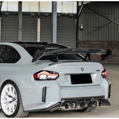 Adro V3 Style Dry Carbon Fiber Rear Spoiler GT Wing For BMW G87 M2 2023-2027