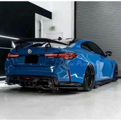Adro Style Dry Carbon Fiber Rear Spoiler GT Wing For BMW G82 M4 2020-2024