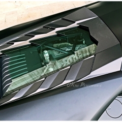 Mansory Style Dry Carbon Fiber Rear Trunk Engine Hood For Lamborghini Huracan LP610 & LP580 2014-2019