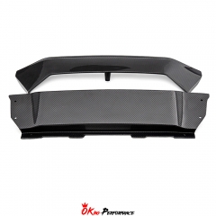 EVO Style Dry Carbon Fiber Rear Base Lid Spoiler For Lamborghini Huracan LP610 & LP580 & EVO & Tecnica 2014-2025
