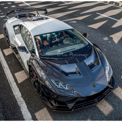 CMST Style Dry Carbon Fiber Hood Bonnet For Lamborghini Huracan LP610 & LP580 & EVO & Tecnica 2014-2025