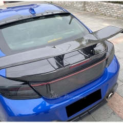OEM Style Carbon Fiber Rear Trunk Spoiler Panel For Subaru BRZ ZD8 Toyota GR86 ZN8 2021-2024
