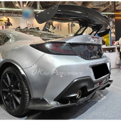 Greddy x Voltex 3B Style Carbon Fiber Rear Spoiler Wing (Center Mount) For Subaru BRZ ZD8 Toyota GR86 ZN8 2021-2024