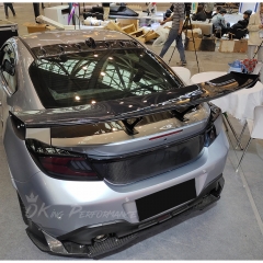 Greddy x Voltex 3B Style Carbon Fiber Rear Spoiler Wing (Center Mount) For Subaru BRZ ZD8 Toyota GR86 ZN8 2021-2024