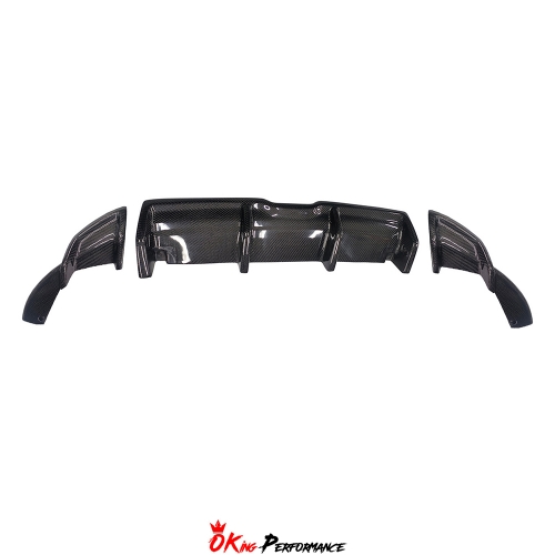 M Sport Style Carbon Fiber Rear Diffuser For Subaru BRZ ZD8 Toyota GR86 ZN8 2022-2025