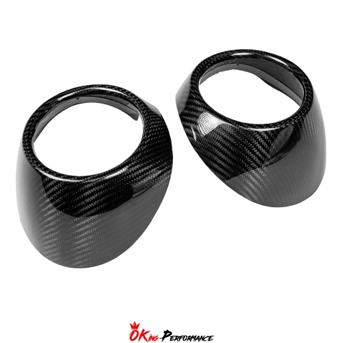 Dry Carbon Fiber Interiors Kits Side AC Vent Cover For Subaru BRZ ZD8 Toyota GR86 ZN8 2021-2024