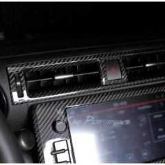Dry Carbon Fiber Interiors Kits Center AC Vent Cover For Subaru BRZ ZD8 Toyota GR86 ZN8 2021-2024