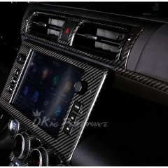 Dry Carbon Fiber Interiors Kits Center AC Vent Cover For Subaru BRZ ZD8 Toyota GR86 ZN8 2021-2024