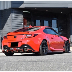 M Sport Style Carbon Fiber Rear Diffuser For Subaru BRZ ZD8 Toyota GR86 ZN8 2022-2025