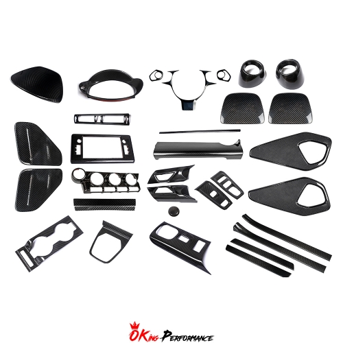 Dry Carbon Fiber Interiors Kits Set For Subaru BRZ ZD8 Toyota GR86 ZN8 2021-2024