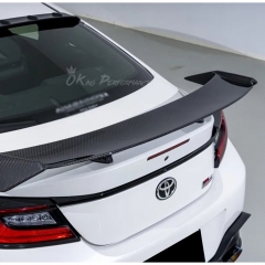 Aimgain GTS Style Carbon Fiber Rear Spoiler Wing For Subaru BRZ ZD8 Toyota GR86 ZN8 2021-2024