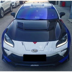 Varis Style Dry Carbon Fiber Hood Bonnet For Subaru BRZ ZD8 Toyota GR86 ZN8 2022-2025