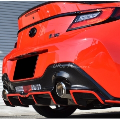 M Sport Style Carbon Fiber Rear Diffuser For Subaru BRZ ZD8 Toyota GR86 ZN8 2022-2025