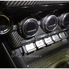 Dry Carbon Fiber Interiors Kits Knob Panel Cover For Subaru BRZ ZD8 Toyota GR86 ZN8 2021-2024