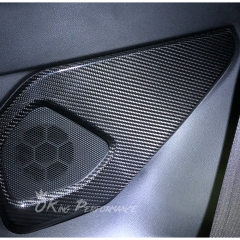 Dry Carbon Fiber Interiors Kits Rear Speakers Cover For Subaru BRZ ZD8 Toyota GR86 ZN8 2021-2024