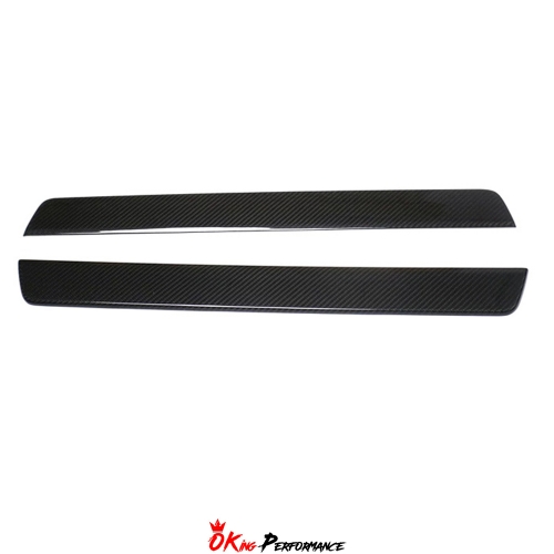 Dry Carbon Fiber Interiors Kits Outer Door Sills Cover For Subaru BRZ ZD8 Toyota GR86 ZN8 2021-2024