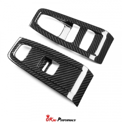 Dry Carbon Fiber Interiors Kits Window Switch Cover For Subaru BRZ ZD8 Toyota GR86 ZN8 2021-2024