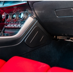 Dry Carbon Fiber Interiors Kits Knee Pad Panel Cover For Subaru BRZ ZD8 Toyota GR86 ZN8 2021-2024