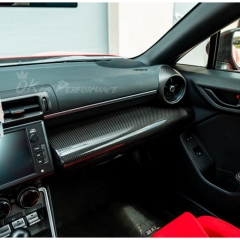 Dry Carbon Fiber Interiors Kits Dash Panel Cover For Subaru BRZ ZD8 Toyota GR86 ZN8 2021-2024