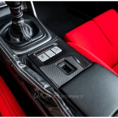 Dry Carbon Fiber Interiors Kits Center Arm Rest Cover For Subaru BRZ ZD8 Toyota GR86 ZN8 2021-2024