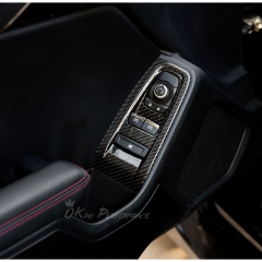 Dry Carbon Fiber Interiors Kits Window Switch Cover For Subaru BRZ ZD8 Toyota GR86 ZN8 2021-2024