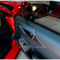 Dry Carbon Fiber Interiors Kits Door Handle Cover For Subaru BRZ ZD8 Toyota GR86 ZN8 2021-2024