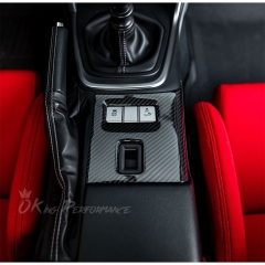 Dry Carbon Fiber Interiors Kits Center Arm Rest Cover For Subaru BRZ ZD8 Toyota GR86 ZN8 2021-2024