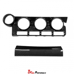Dry Carbon Fiber Interiors Kits Knob Panel Cover For Subaru BRZ ZD8 Toyota GR86 ZN8 2021-2024