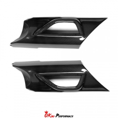 Dry Carbon Fiber Interiors Kits Door Handle Cover For Subaru BRZ ZD8 Toyota GR86 ZN8 2021-2024