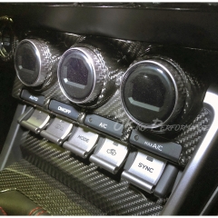 Dry Carbon Fiber Interiors Kits Knob Panel Cover For Subaru BRZ ZD8 Toyota GR86 ZN8 2021-2024
