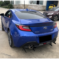 Cleib Style Carbon Fiber Rear Diffuser For Subaru BRZ ZD8 Toyota GR86 ZN8 2021-2024