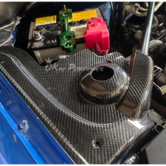 Dry Carbon Fiber Engine Bay Suspension Mount Top Cover For Subaru BRZ ZD8 Toyota GR86 ZN8 2021-2024