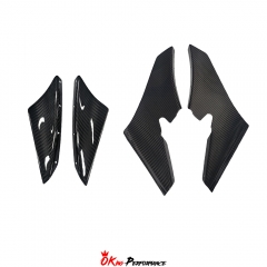 JDM Style Dry Carbon Fiber Front Canards For Toyota GR86 ZN8 2021-2024
