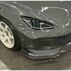 Robot Style Half Carbon Fiber Front Bumper With Lip For Subaru BRZ ZD8 Toyota GR86 ZN8 2021-2024