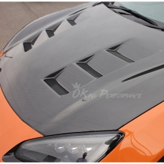K-Spec Style Carbon Fiber Hood For Subaru BRZ ZD8 Toyota GR86 ZN8 2021-2024