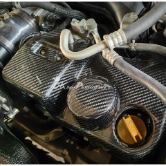 Dry Carbon Fiber Engine Bay Oil Filter Cover For Subaru BRZ ZD8 Toyota GR86 ZN8 2021-2024