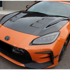 K-Spec Style Carbon Fiber Hood For Subaru BRZ ZD8 Toyota GR86 ZN8 2021-2024