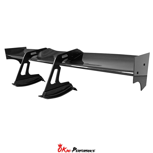 CMST V3 Style Carbon Fiber Rear GT Wing Spoiler For Ford Mustang 2015-2023