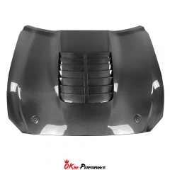 GT500 style Carbon Fiber (CFRP) Hood For Ford Mustang 2015-2017