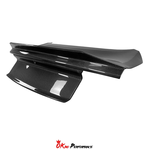 Ducktail Style Carbon Fiber Rear Trunk Boot Lid For Ford Mustang Gen6 S550.1 S550.2 2015-2023
