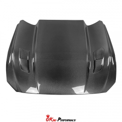 CV Style Carbon Fiber Hood For Ford Mustang 2015-2017