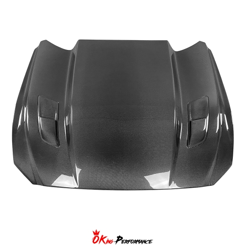CV Style Carbon Fiber Hood For Ford Mustang 2015-2017