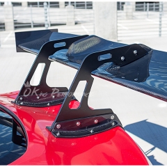 CMST V3 Style Carbon Fiber Rear GT Wing Spoiler For Ford Mustang 2015-2023