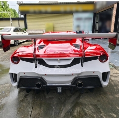 488 Challenge Evo Conversion Body Kits For Ferrari 488 GTB & Spider 2015-2018 (Partial Exposed Dry Carbon Fiber)