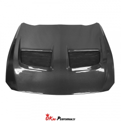 GTD Style Dry Carbon Fiber Hood Bonnet For Ford Mustang Gen7 S650 2024-On