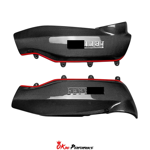 Dry Carbon Fiber Engine Air Box (replacement) For Ferrari 488 GTB & Spider 2015-2018