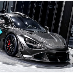CMST Style Dry Carbon Fiber Front Canards For Mclaren 720S 2017-2022
