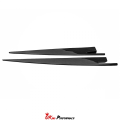CMST Style Dry Carbon Fiber Door Side Blades Trim For Mclaren 720S & 750S 2017-2026