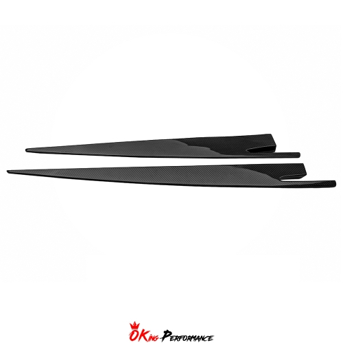 CMST Style Dry Carbon Fiber Door Side Blades Trim For Mclaren 720S & 750S 2017-2026
